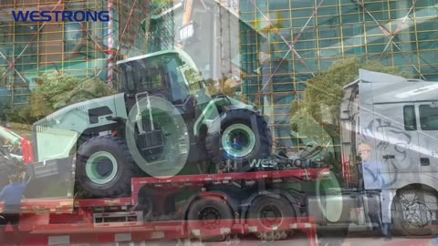 Construction Wheel Loader Custom 5t Construction Equipment Westrong
