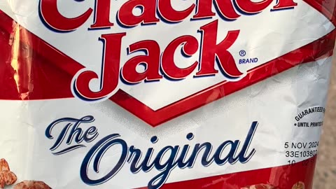 When Was The Last Time You Had A Box Of Cracker Jacks Ladies And Gentlemen!