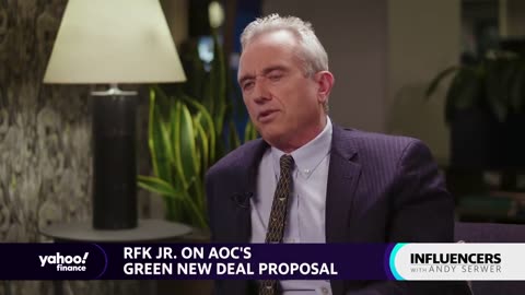 USA: RFK Jr. : I think the Green New Deal and all that stuff is important!