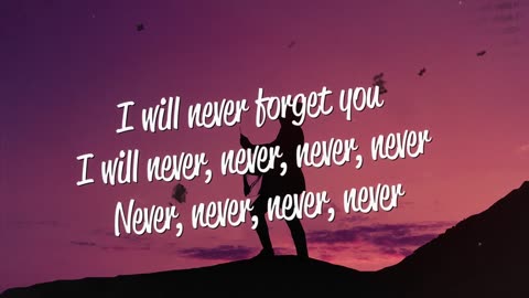 Zara Larsson - Never Forget You (Lyrics Video) ft. MNEK