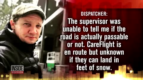 Jeremy Renner Critically Injured in Snowplow Incident
