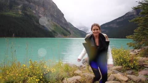 A 20 second video of Lake Louise