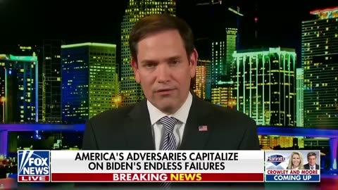 Senator Rubio hits home run on assessment of the dismal State of the Union