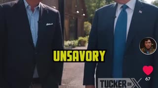 Trump interview out take - Tucker has a verified TikTok account