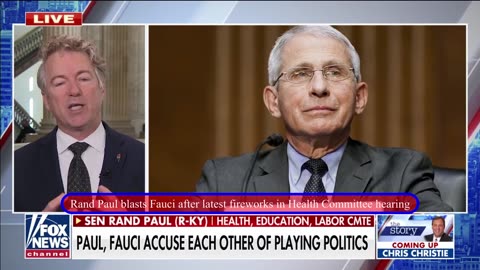 Rand Paul vs. Dr. Fauci (Again) Over Fauci Targeting the Great Barrington Declaration Docs