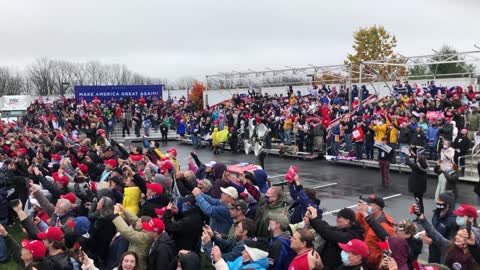 Incredible crowd for @realdonaldtrump in Allentown, PA.