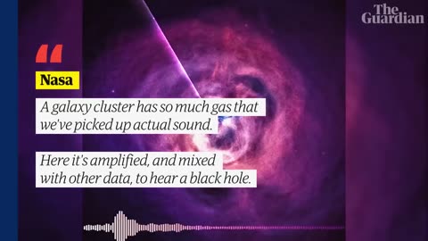 Nasa Releases audio of what a Black hole sounds like!