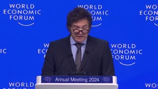 Javier Milei addresses World Economic Forum in Davos | FULL SPEECH