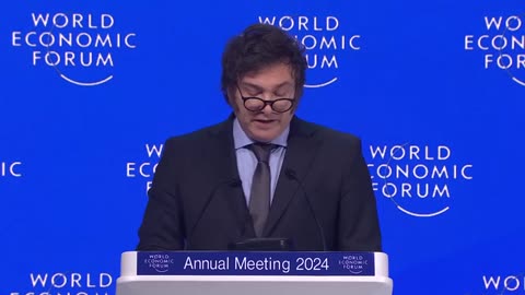 Javier Milei addresses World Economic Forum in Davos | FULL SPEECH