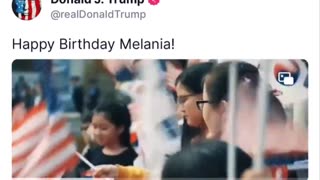 Happy Birthday Melania!