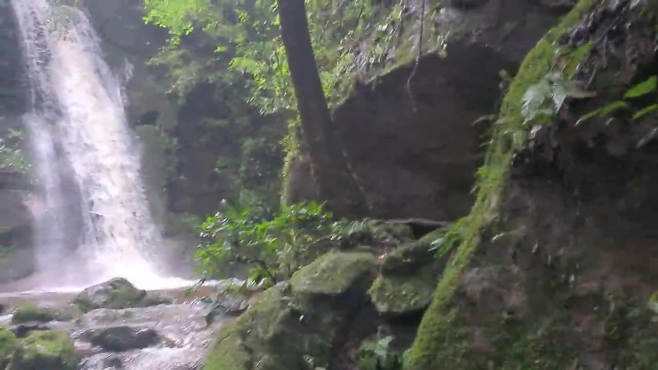 Hidden water falls at sundarijal