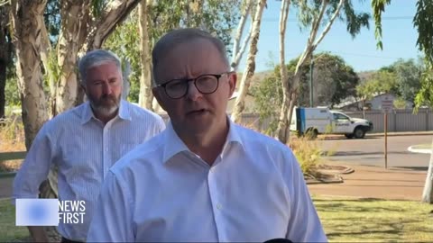 Anthony Albanese Brings Voice Campaign To Mount Isa | NewsFirst01