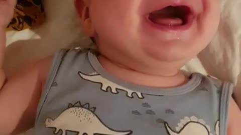 Funny Baby laughs
