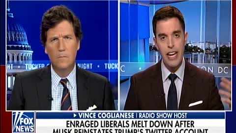 Tucker Carlson and Vince Coglianese Expose Left-Wing Censorship And Abuses Of Power