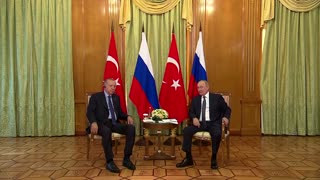 Putin and Erdogan meet as Ukraine war seethes