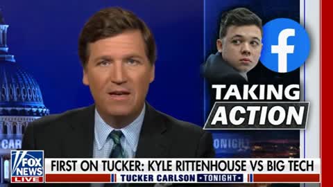 Tucker Carlson guest Kyle Rittenhouse says he will Make Big Tech pay - 6/6/22