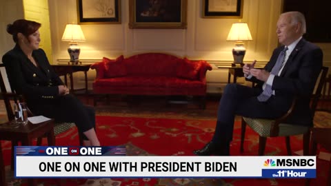Biden's Handlers Attempts To End Softball MSNBC Interview