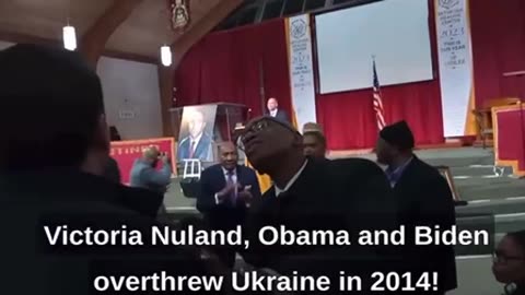 Dollar Store Obama Hakeem Jeffries Throws Out Activists For Asking for a Ukraine Peace Plan