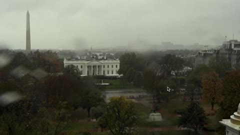 White House early am 11.11.22 6 military buses possible prisoner transports