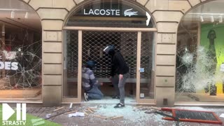 FRANCE: Muslim riots Strasbourg