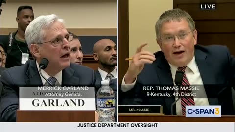 Did Garland Just perjure himself? Rep. Thomas Massie questions Merrick Garland on Ray Epps
