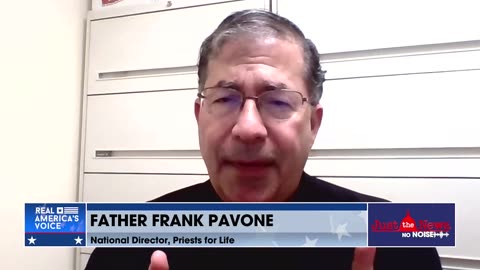 Father Frank Pavone talks about the division between the pro-choice and pro-life movements