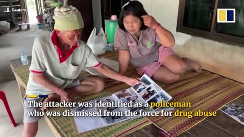 Grandmother of 4-year-old girl killed in Thai nursery massacre fulfils toddler’s dream