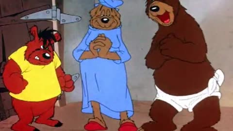 Bugs Bunny and the Three Bears #popcoorn # cartoon #bugsbunny