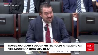 Harriet Hageman Laces Into Dem Witness At Border Hearing.