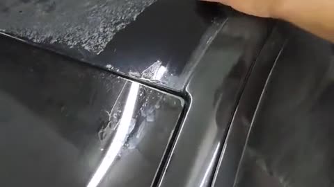 Cleaning of automotive sheet metal surface stains