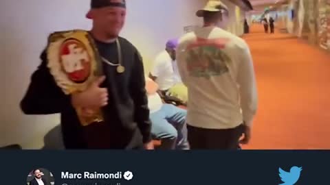 NATE DIAZ WITH THE KO! 🤯 😂