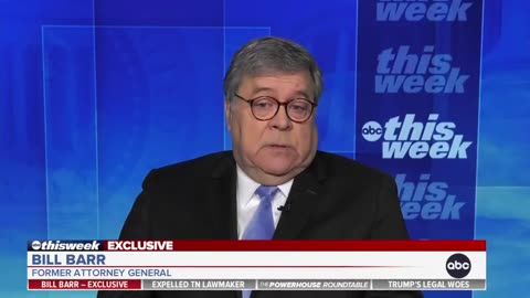 Bill Barr Says Trump Is A Weak Candidate That Will Lose In 2024
