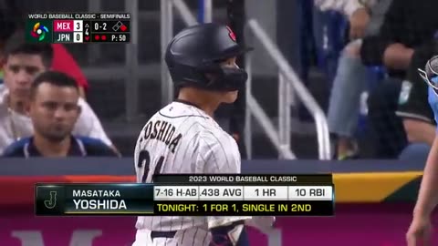 (WBC 2023) Japan vs Mexico - World Baseball Classic - Semifinals