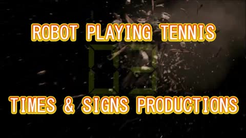 Robot Playing Tennis- The Beast System is here