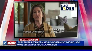 Larry Elder receives major endorsements going into home stretch of recall campaign