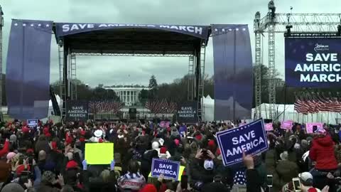 06Jan2021 at Elipse Park in DC with Trump