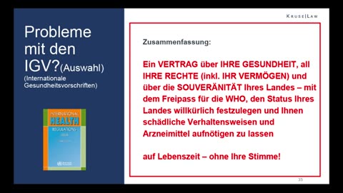 November 20, 2023...🇨🇭🇩🇪🇦🇹 ....Philipp Kruse， LL．M． – Die WHO-Reformprojekte zur Pandemiebekämpfung