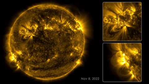 133 days of sun by NASA