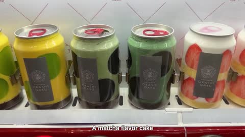 Cake in a Can Vending Machine