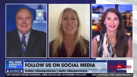 Congresswoman MTG Joins Just The News to Discuss Big Tech's Censorship Conspiracy With Private Orgs