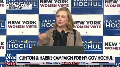 Clinton and Harris Campaign For NY
