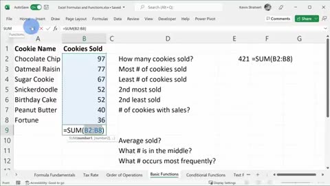 Excel Tutorial in