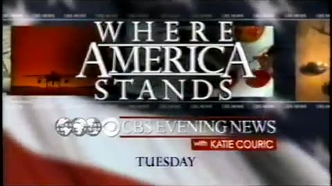 January 24, 2010 - Promo for 'CBS Evening News with Katie Couric'
