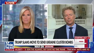 Sen. Rand Paul: "...as long as we continue to supply unlimited arms to Zelensky, I think he sees no reason to have any negotiations."
