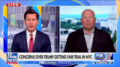 Matt Whitaker on FOX and Friends Saturday - Fox News 04.13.2024