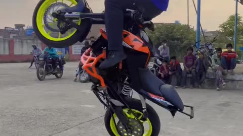 Epic or ?? Don't try this Street bike Freestyle