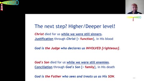 RE 176 Freedom in Christ! 12 However, it keeps going Higher and Deeper!