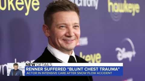 Jeremy Renner in intensive care