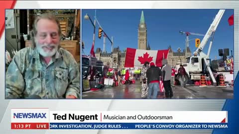 Freedom Convoy USA - Ted Nugent: "I've got my own truck and I'm going to join these truckers"
