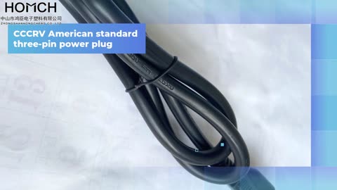 American standard three-core power plug